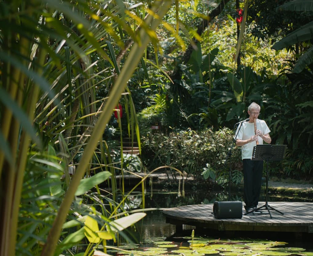 tropical spice garden nature walk