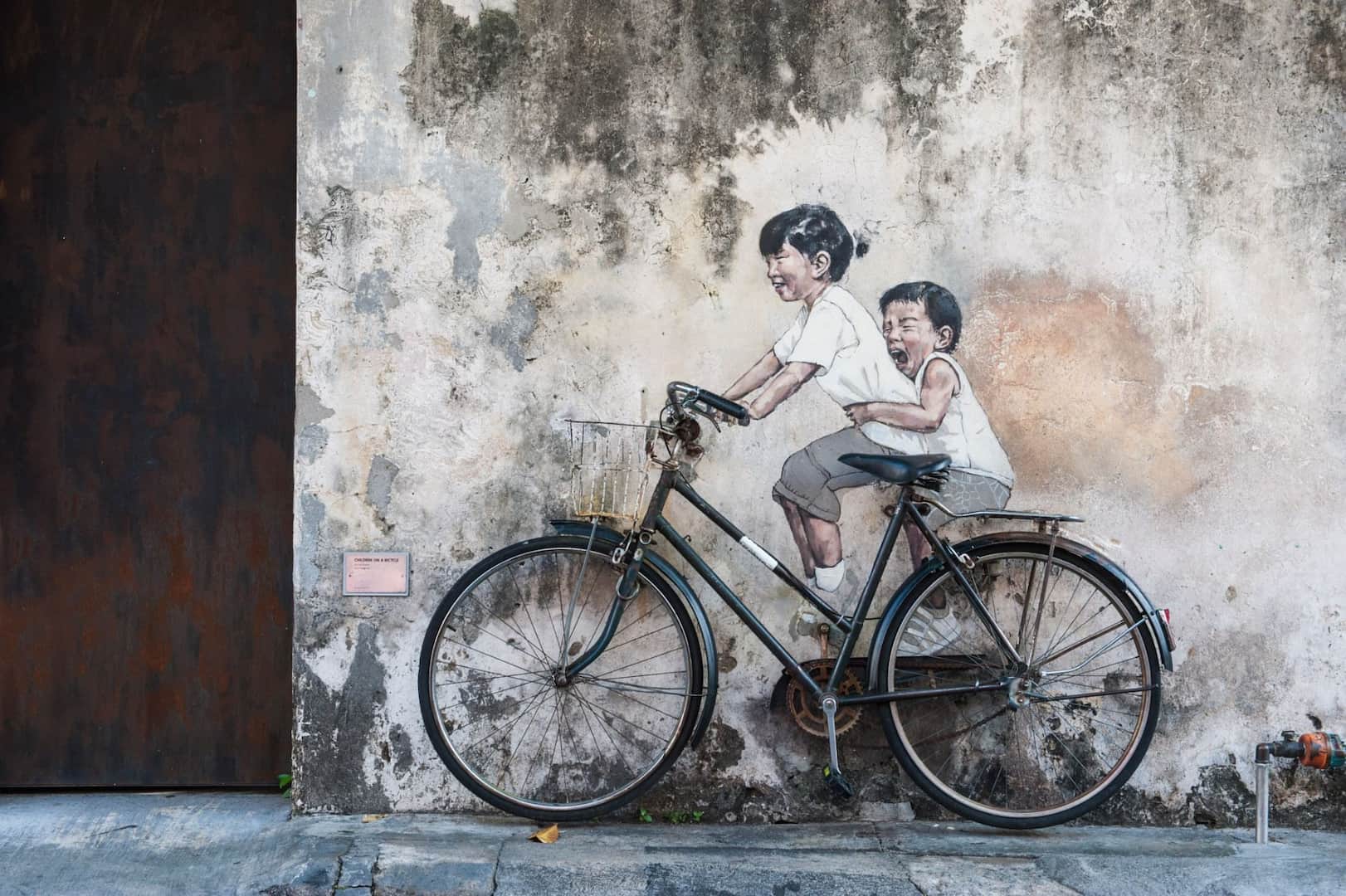what to see in penang georgetown street art