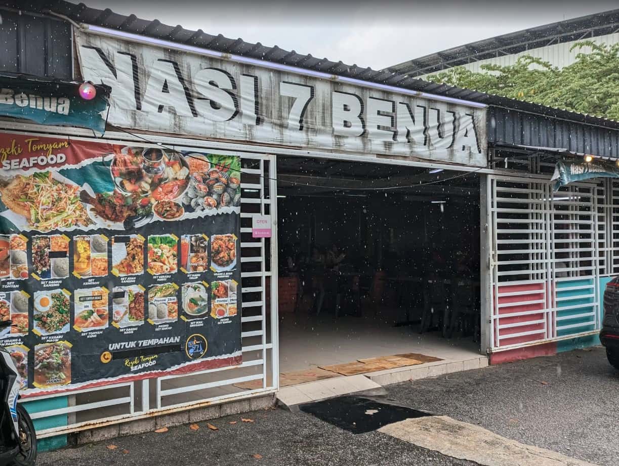 dining spots in penang nasi 7 benua