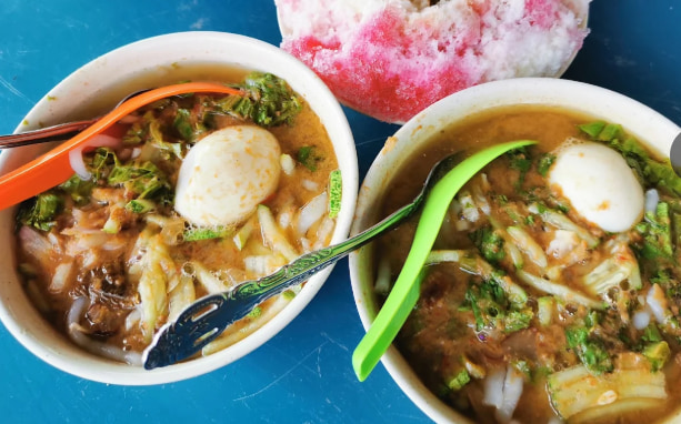 things to do in balik pulau try laksa balik pulau