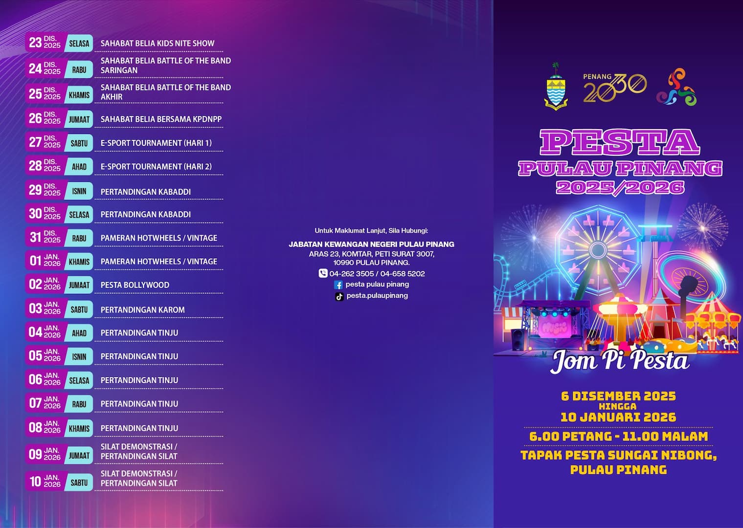 pesta pulau pinang event