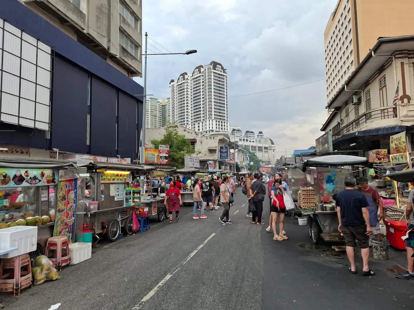 what to see in georgetown penang street food