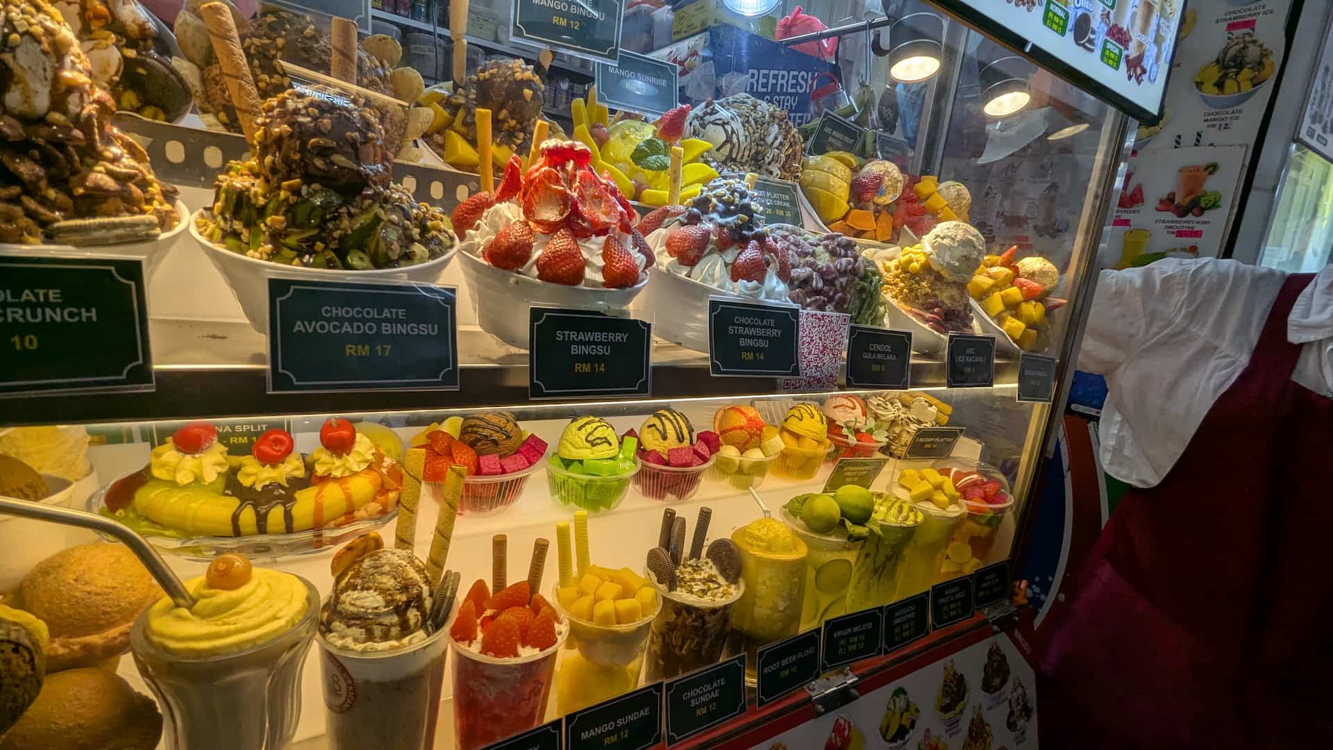 penang hill food alley 