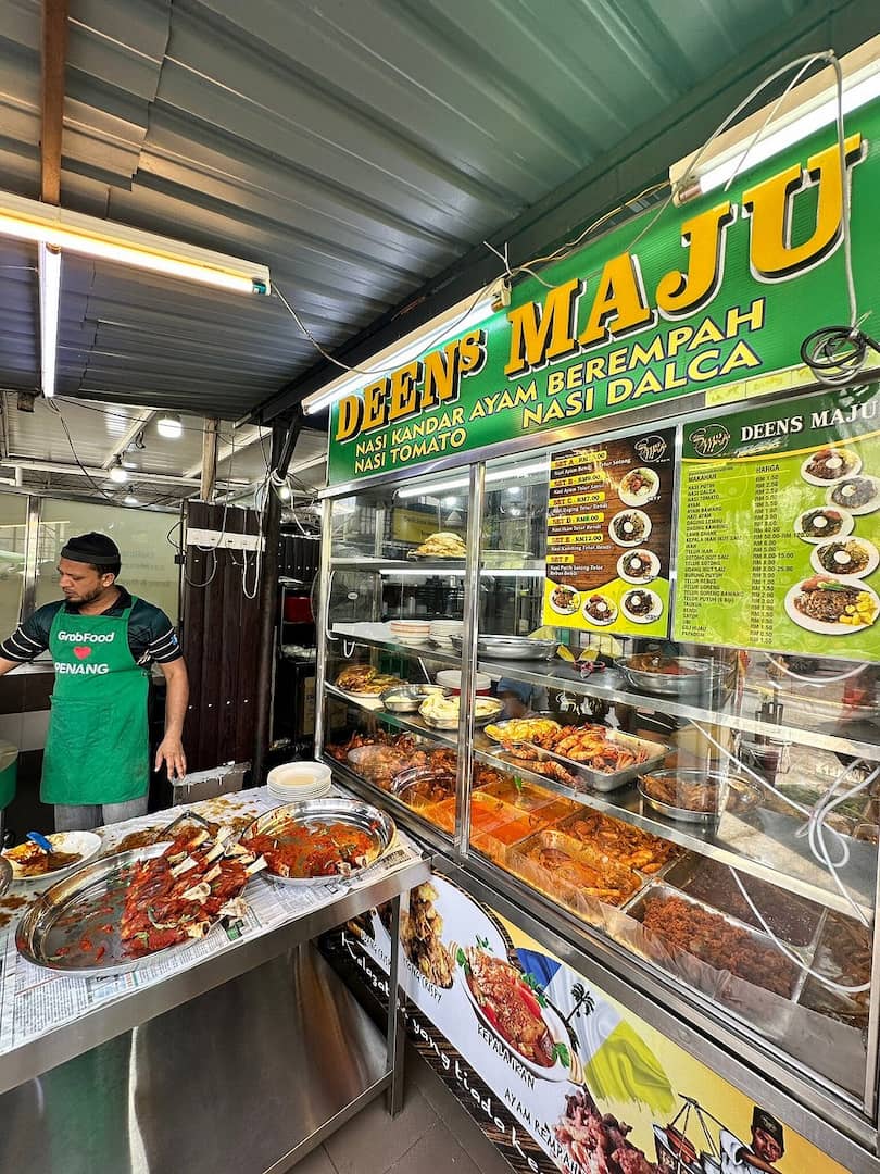 lunch at nasi kandar