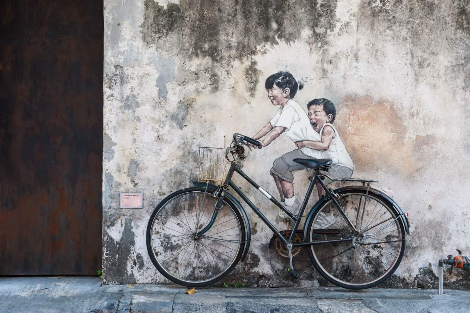 tempat terbaik di Pulau Pinang Penang Street Art