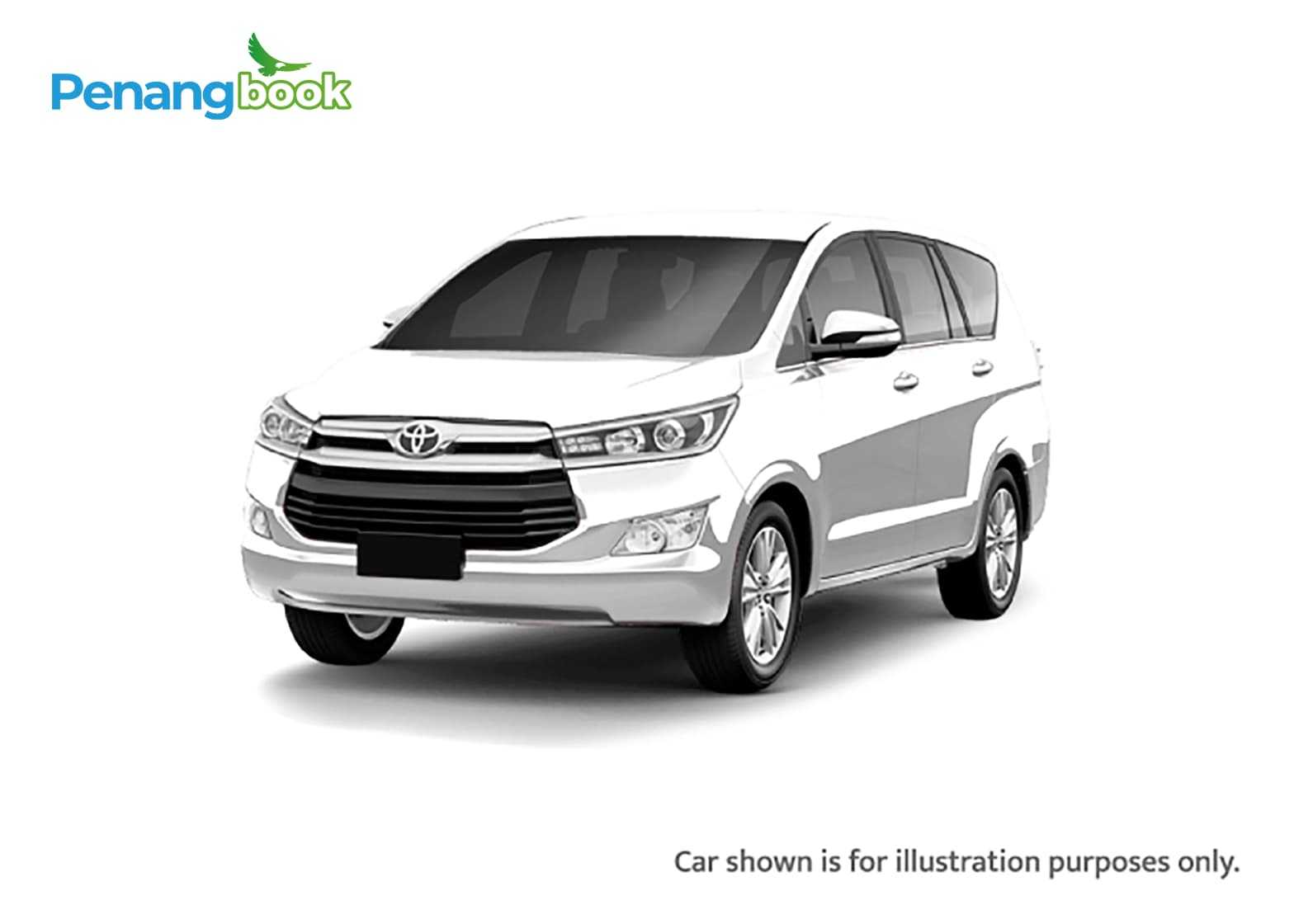 rent mpv in penang innova crysta