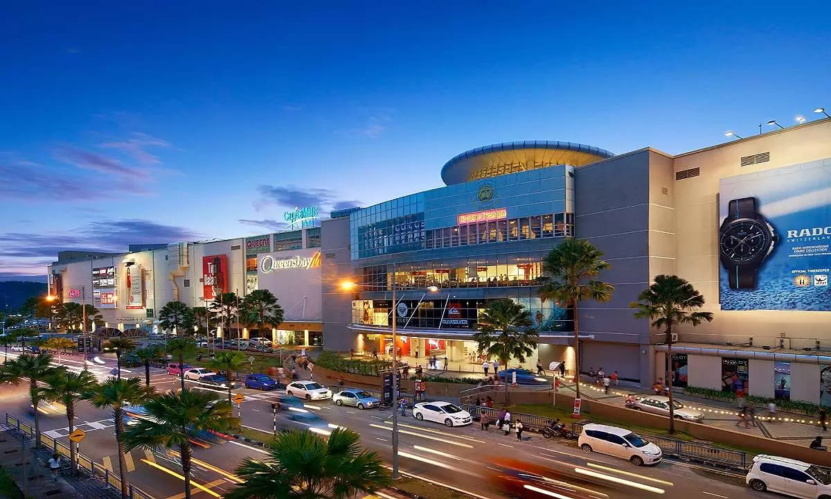 best places to visit in penang at night Shopping at Queensbay Shopping Mall