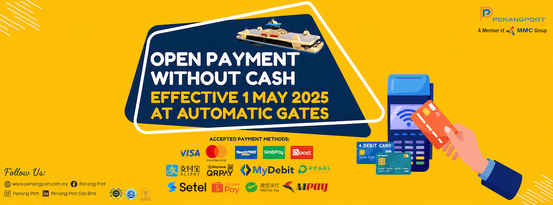 penang ferry payment method