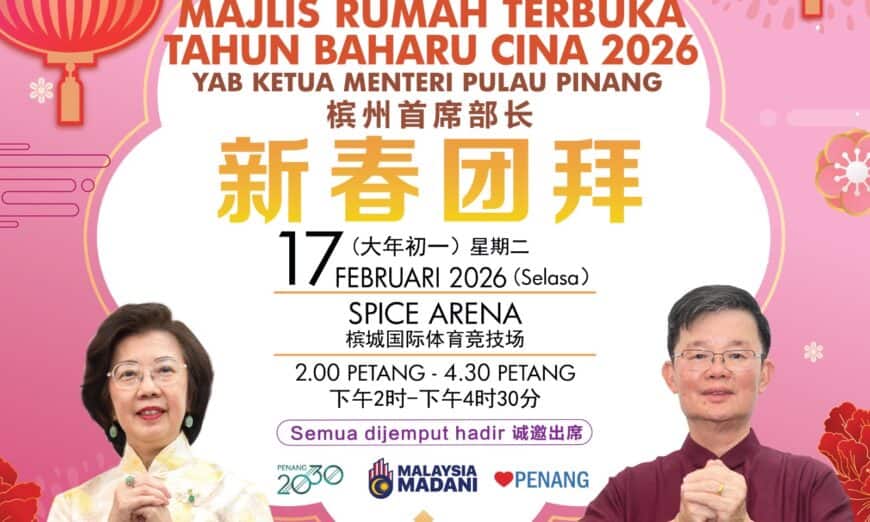 chinese new year open house penang