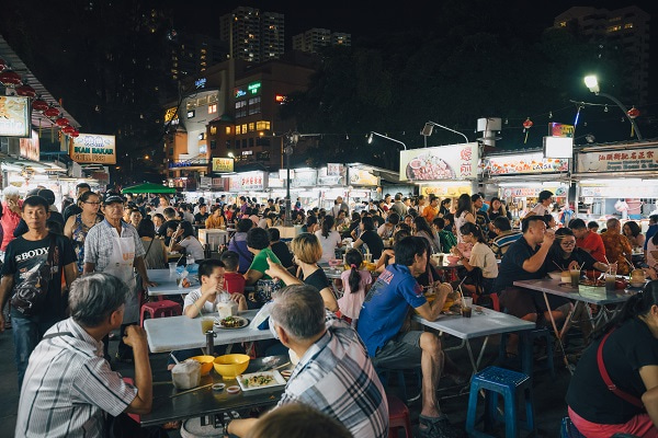 best places to visit in penang at night Gurney Drive Hawker Center