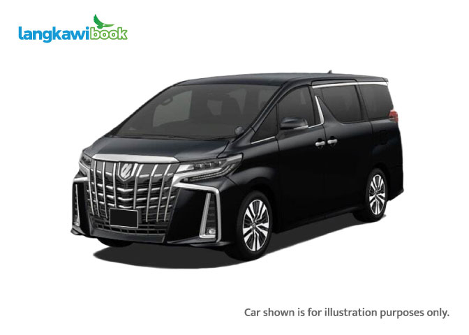Penangbook Car Rental in Penang Luxury MPV Toyota Alphard Dual VVT-I 2.5 (A)