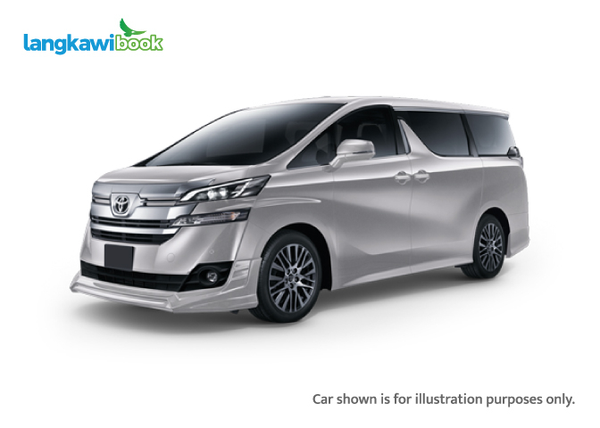 Penangbook Car Rental in Penang Luxury MPV Toyota Vellfire Dual VVT-I 2.5 (A)