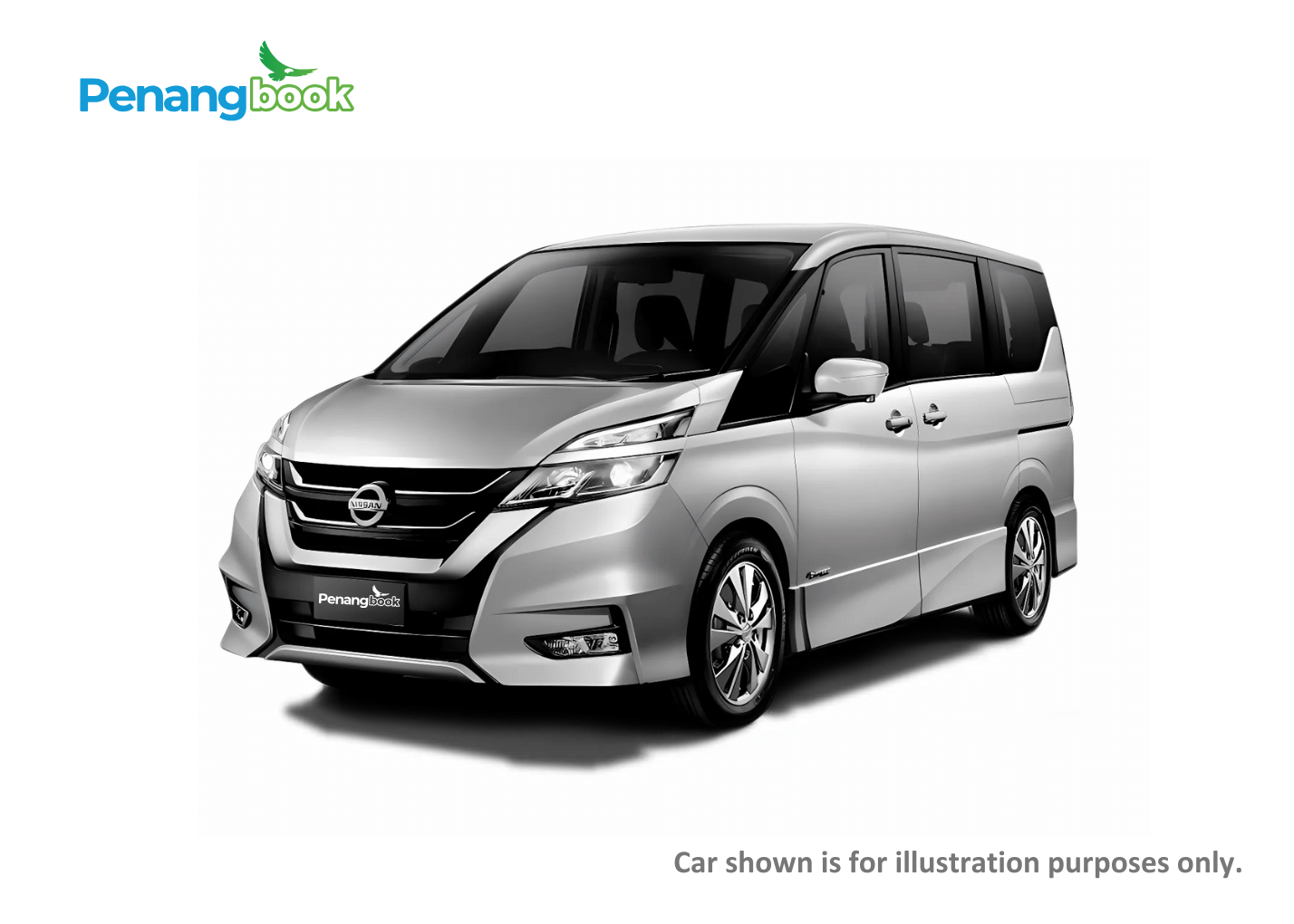 Penangbook Car Rental in Penang MPV Nissan Serena S-Hybrid 2.0 (A)