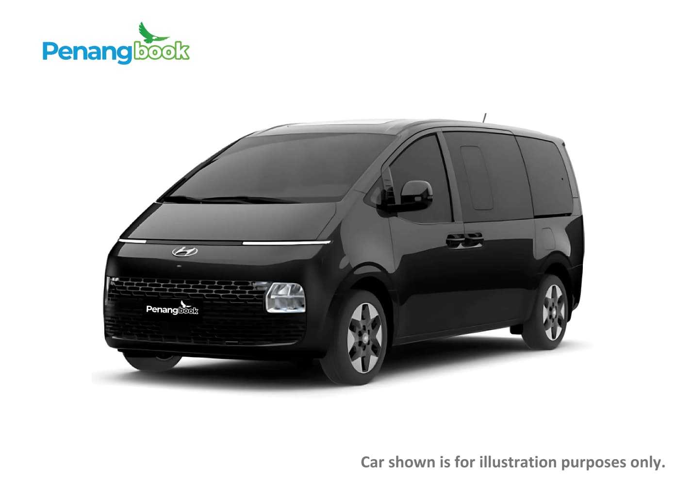 Penangbook Car Rental in Penang Luxury MPV Hyundai Staria 2.2 (A)