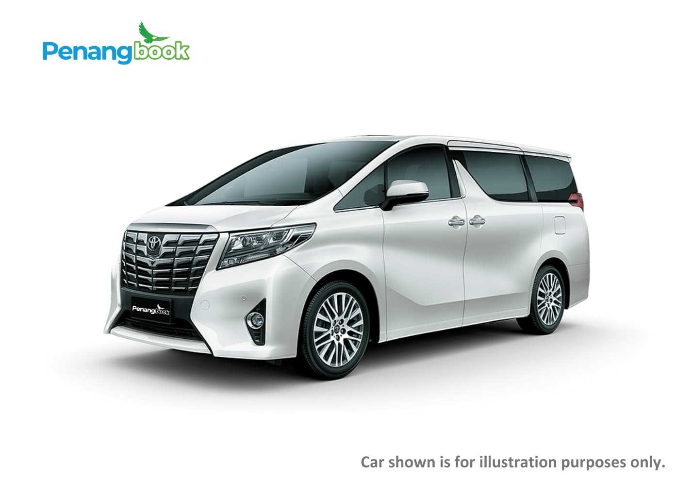 Penangbook Car Rental in Penang Luxury MPV Toyota Alphard Dual VVT-I 2.5 (A)