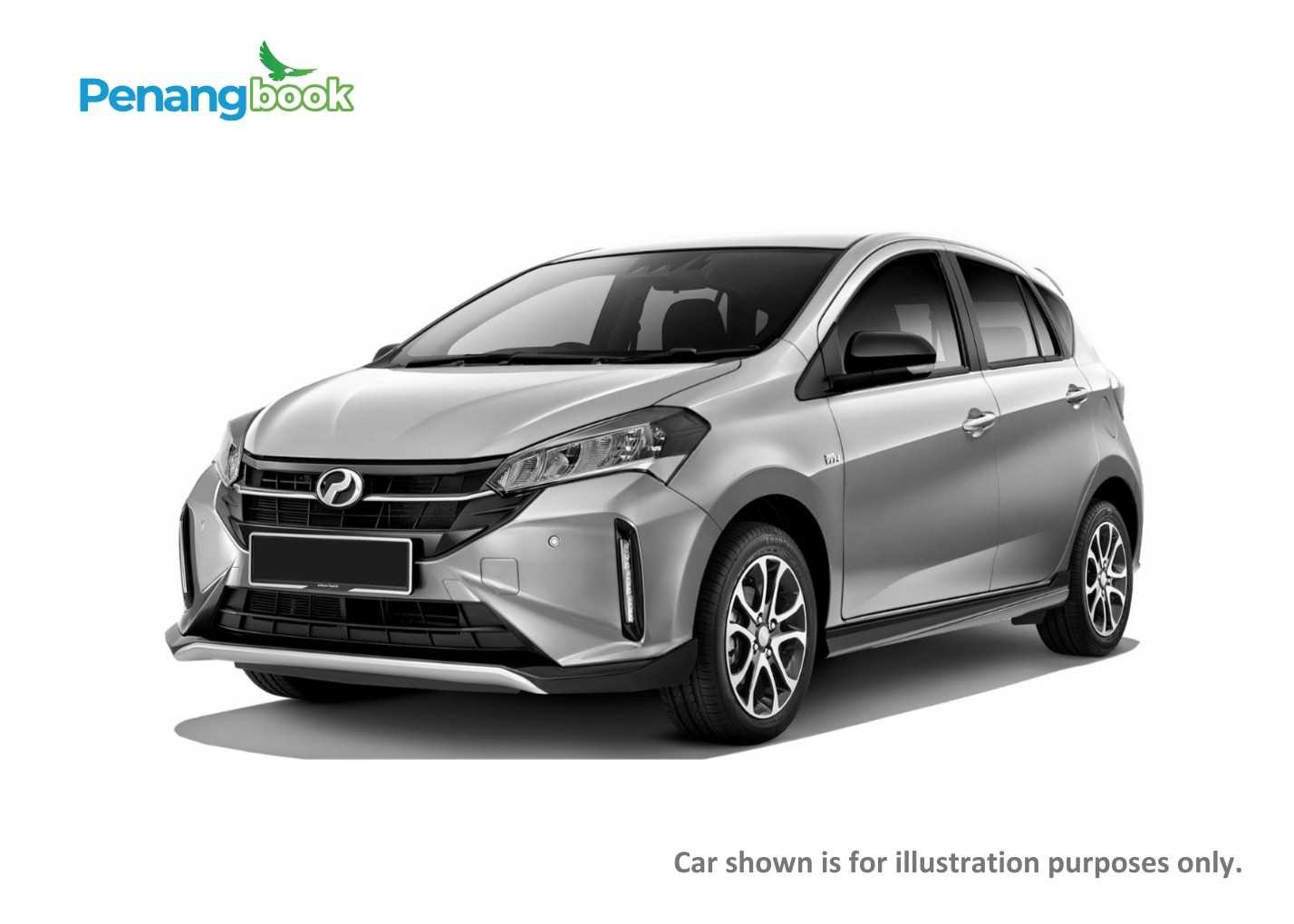 Penangbook Car Rental in Penang Compact Perodua Myvi New Variant 1.5 (A)